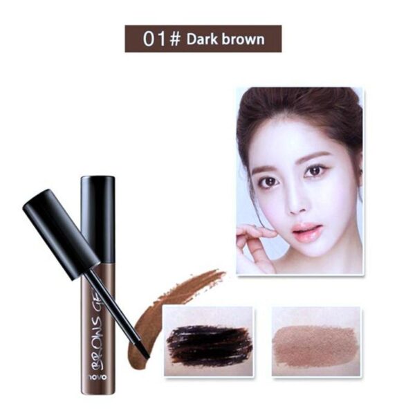 Peel Off Brown Black Eye Brow Tattoo Tint Waterproof Long-lasting Professional Eyebrow Gel Cream Mascara Eye Makeup Cosmetics - Image 9