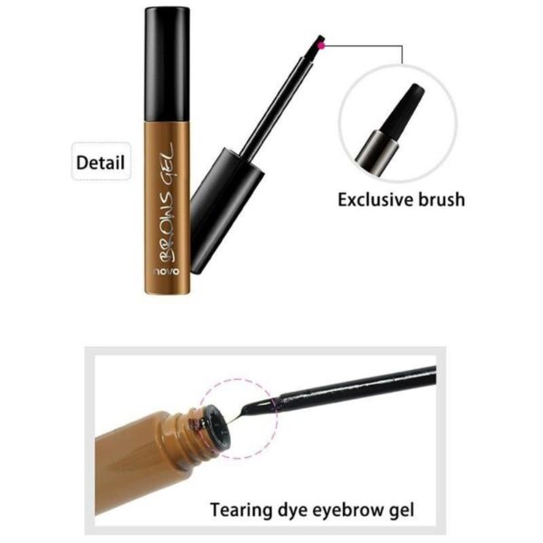 Peel Off Brown Black Eye Brow Tattoo Tint Waterproof Long-lasting Professional Eyebrow Gel Cream Mascara Eye Makeup Cosmetics - Image 4